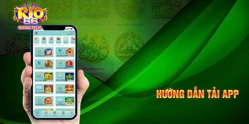Các bước tải app Rio66 cho hệ điều hành android