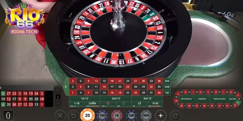 Đặt cược roulette trực tuyến cực đơn giản