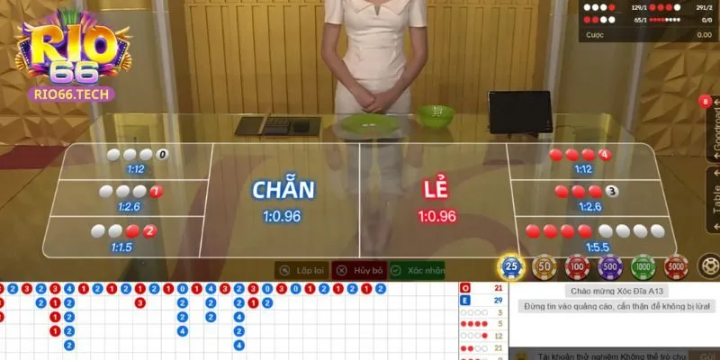 Một số biến thể của xóc đĩa cho phép người chơi cược nhiều cửa